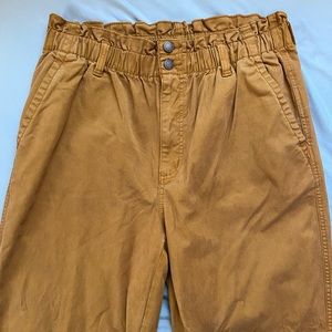 Universal Thread Target Paper Bag Pants Elastic Waist